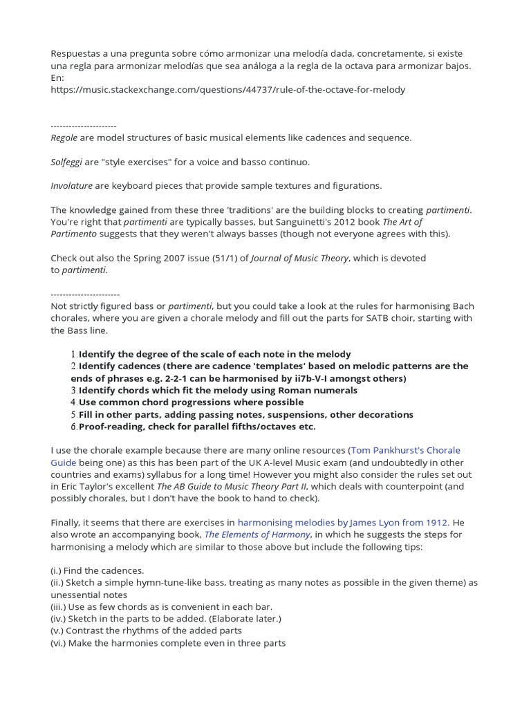 Basso Continuo Pdf Chord Music Harmony