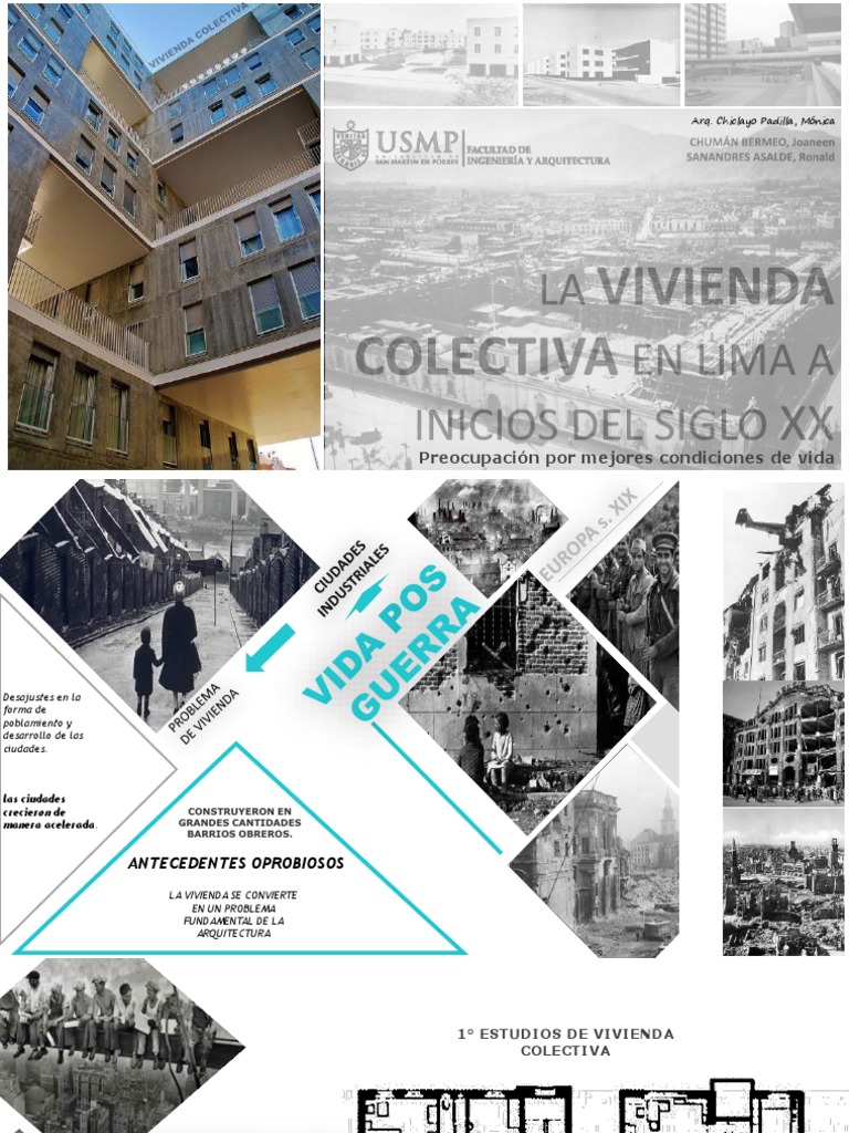 Trabajo Vivienda Colectiva | PDF | Lima | Perú