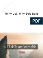 Why Us?, Why Soft Skills ?