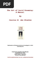 Download Carolus M Den Blanken - The Art of Lucid Dreaming - A Manual by Igor SN34817605 doc pdf