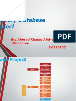 Database Project Main Frame