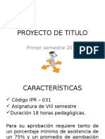 Proyecto de Titulo - Santotomas