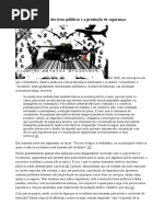 As Falácias Da Teoria Dos Bens Públicos e a Produção de Segurança