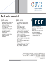 Plan de Estudios Arquitectura-Cuat