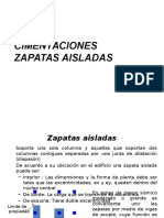 Zapatas Aisladas