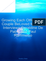Growing Each Other As A Couple BeLoved Miracles Interviews Geraldine de Pablo and Paul Rammeloo