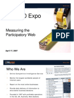 Web 2.0 Expo: Measuring The Participatory Web