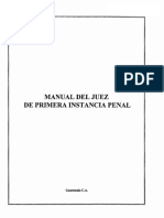 Manual Del Juez de Primera Instancia Penal