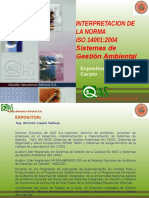 Interpretacion de La Norma Iso 14001