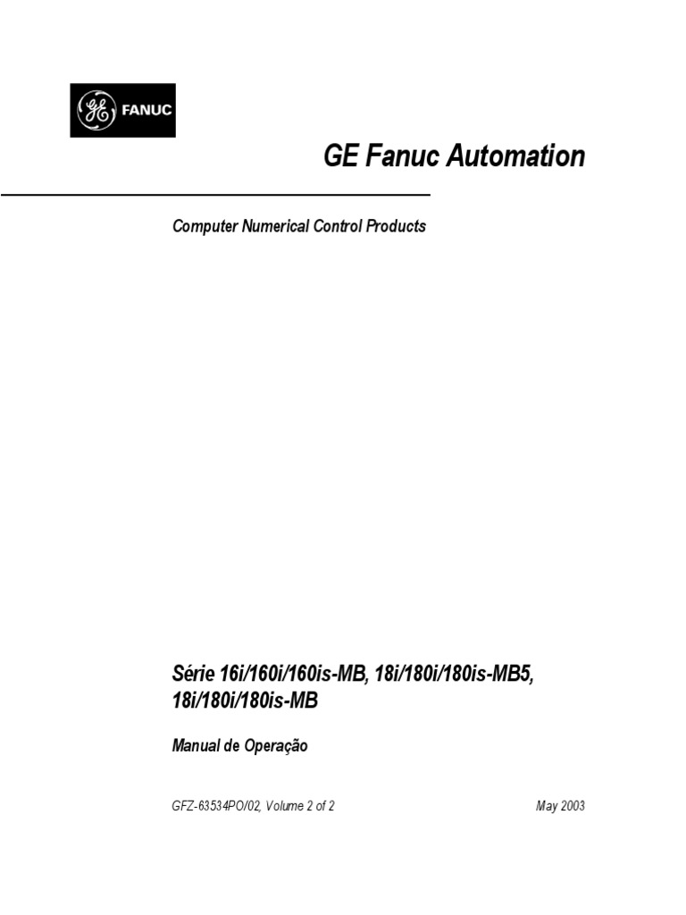 Manual Operacao e Programacao - V2 PDF | PDF | Machines | Macro