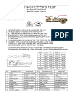 Bh-7 Inspector'S Test: W/On-Off Unit With Brass Sight Glass