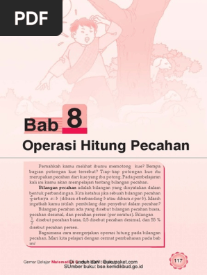Bab 8 Operasi Hitung Pecahan
