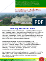Brosur Pesantren Darunnajah 2 Cipining Bogor (2017/2018)