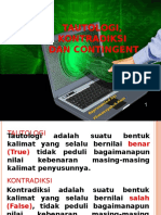 Tautologi Kontradiksi Dan Kontingensi