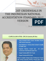 Pharmacist Credensials in The Indonesia Accreditation Standard 2012 Version Bali 2016 August PDF