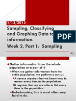 Week 02 PT 1 Sampling