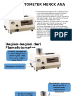 Flame Fotometer Merck Ana 135