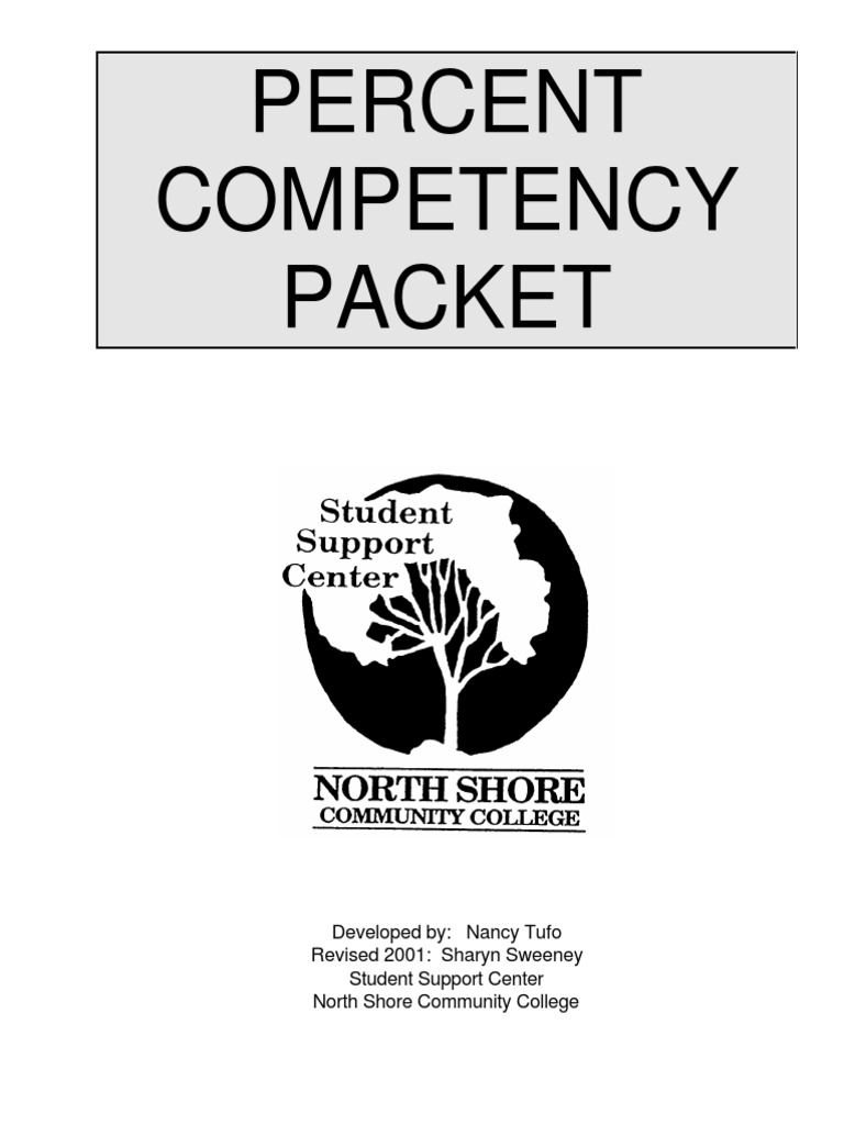 Percent Comp Packet | PDF | Fraction (Mathematics) | Percentage