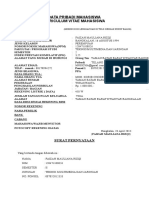 Data Pribadi Mahasiswa & Surat Pernyataan