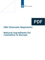 Channels Segments Europe Natural Ingredients Cosmetics 2016