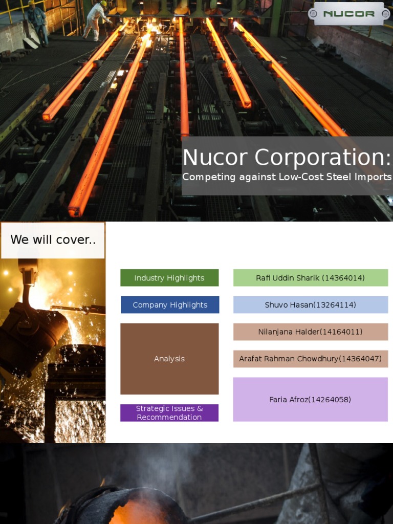 Nucor SWOT Analysis and Strategic Insights | PDF | Swot Analysis ...