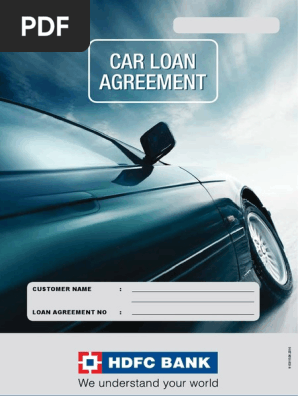 Car Loan Agreement for companies