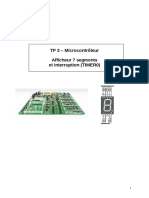 TP3-ΜC - Afficheur 7 Segments Et Interruption