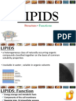 Lipids: Structure