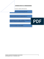 Lab 1: Introduction To C Programming: Upon Completion of This Lab Session, Students Will Be Able To