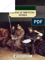 Fjodor Mihajlovič Dostojevski Zapisi Iz Mrtvog Doma