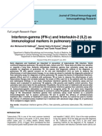 Interferon-gamma (IFN-γ) and Interleukin-2 (IL2) as immunological markers in pulmonary tuberculosis