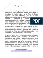 Trabajar Desde Casa Por Internet