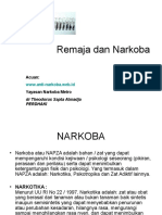 REMAJA DAN NARKOBA