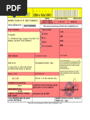 Air Waybill