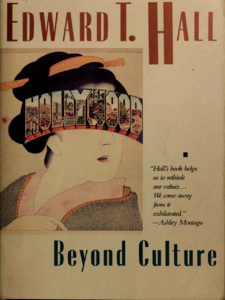 Hall Edward T Beyond Culture Pdf Thought Anthropology