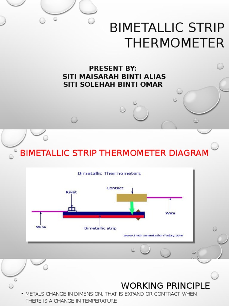 Bimetallic Strip Thermometer PDF