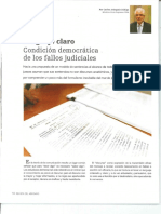Lenguaje Claro -  Condición democrática de los Fallos Judiciales.pdf
