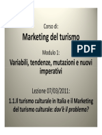 1 1 Marketing Turistico Culturale Introduzione Evoluzione e Nuove Sfide Droli