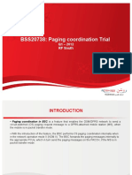 BSS Paging Coordination - Feature Trial - South - Q1-2012