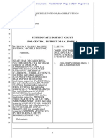 03 06 17 Filed True Sherman Anti Trust Complt State Bar of California