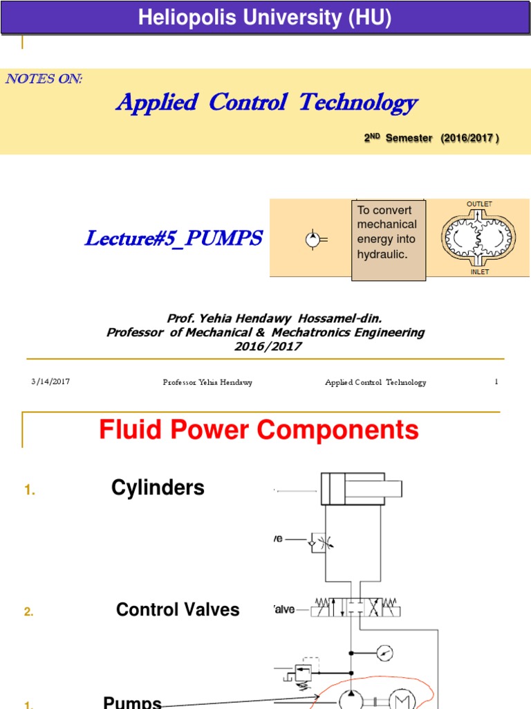 Lecture PUMPS PDF Pump Gas Compressor