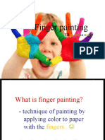 Finger Painting (Therapeutic Skills)