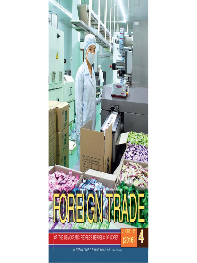 DPRK Foreign Trade Quarterly Review | PDF | Trade | North Korea