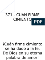 371.-Cuan Firme Cimiento