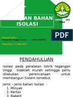 Pengujian Bahan Isolasi