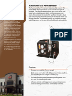 Automated Gas Permeameter: Core Analysis Equipment