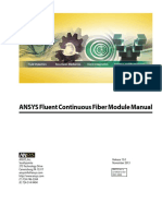 ANSYS Fluent Continuous Fiber Module Manual