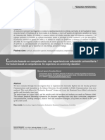 Currículo Basado en Competencias - Una Experiencia en Educación Universitaria PDF