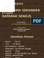 Lapkas Glaukoma Sekunder Ec Katarak Senilis