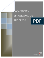 Capacidad y Estabilidad de Procesos PDF